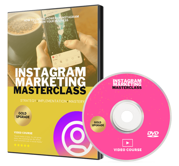 Instagram Masterclass Video (Upgrade Package)